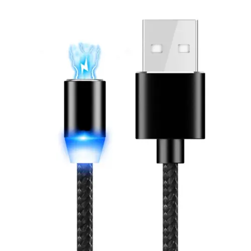 Magnetic Charging Cable - Braided Led Charging Cable 3