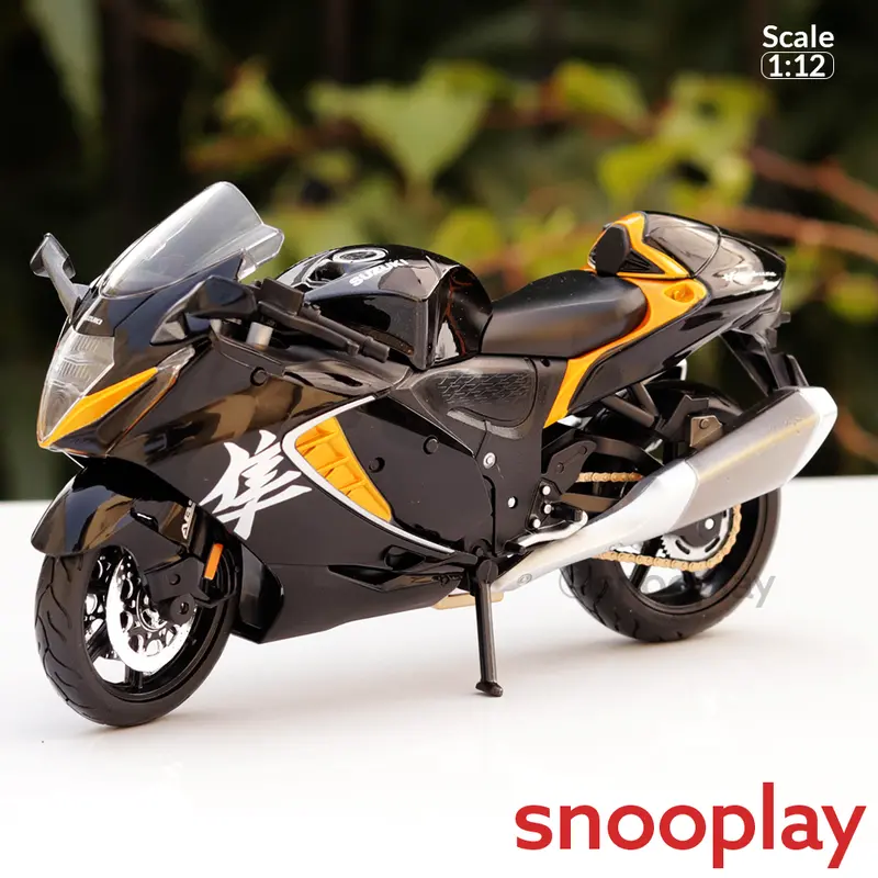 Maisto Licensed Diecast Suzuki Hayabusa 2022 Toy Bike (1:12 Scale) 1