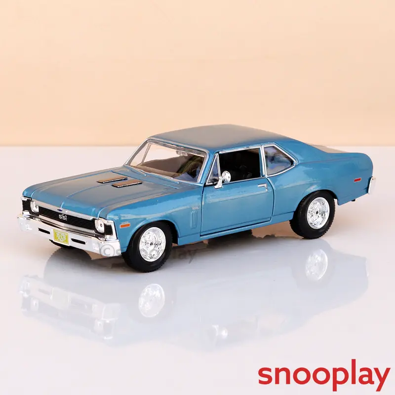 Maisto Original 1970 Chevrolet Nova Ss Licensed Diecast Car | 1:24 Scale (14 Years Till Grown Ups) 1