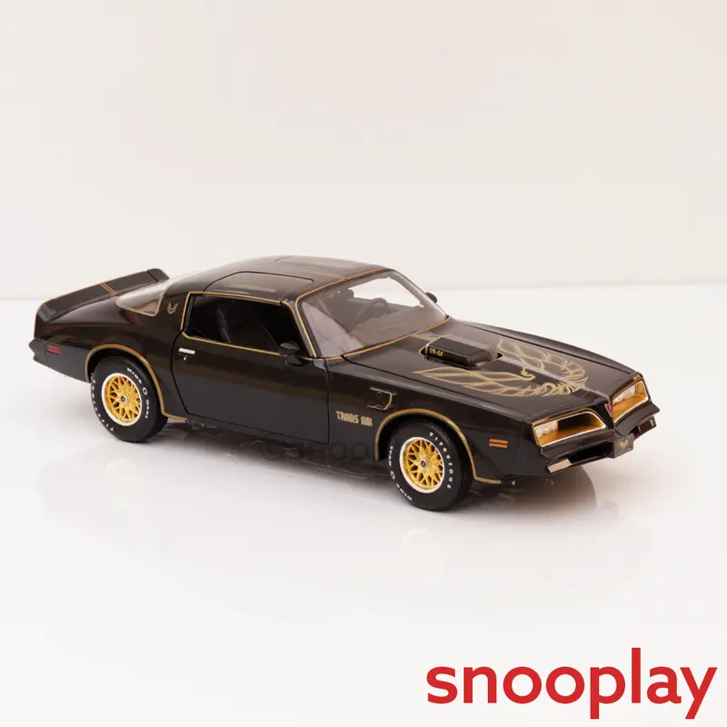 Maisto Original 1978 Pontiac Firebird Trans Am Licensed Diecast Car With Openable Doors | 1:18 Scale Model (14 Years Till Grown Ups) 1
