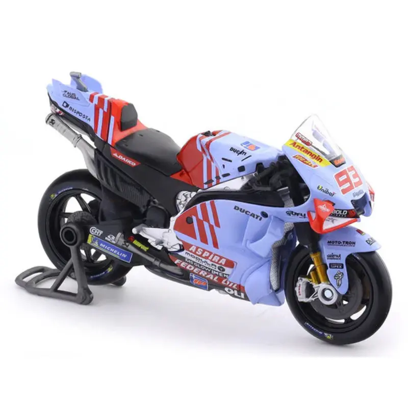 Maisto Original Ducati Gresini Racing Team 2024 Licensed Diecast Bike | 1:18 Scale (14 Years Till Grown Ups) 1