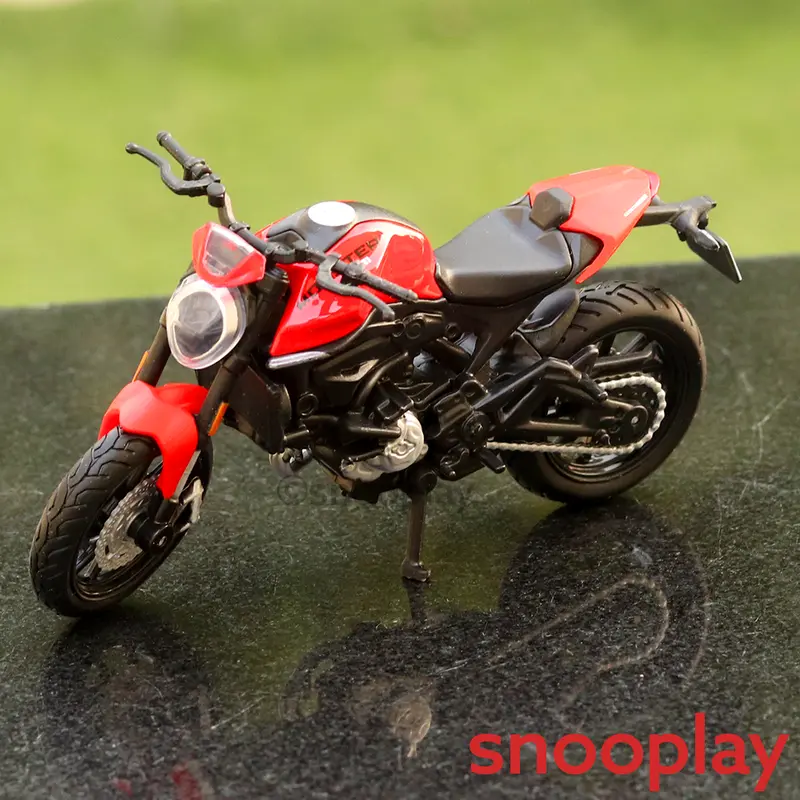 Maisto Original Licensed Ducati Monster 2021 Diecast Bike | 1:18 Scale (14 Years Till Grown Ups) 1
