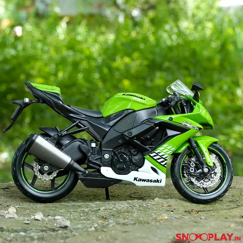 Maisto Original Licensed Kawasaki Ninja Zx 10R Diecast Bike | 1:12 Scale (14 Years Till Grown Ups) 1