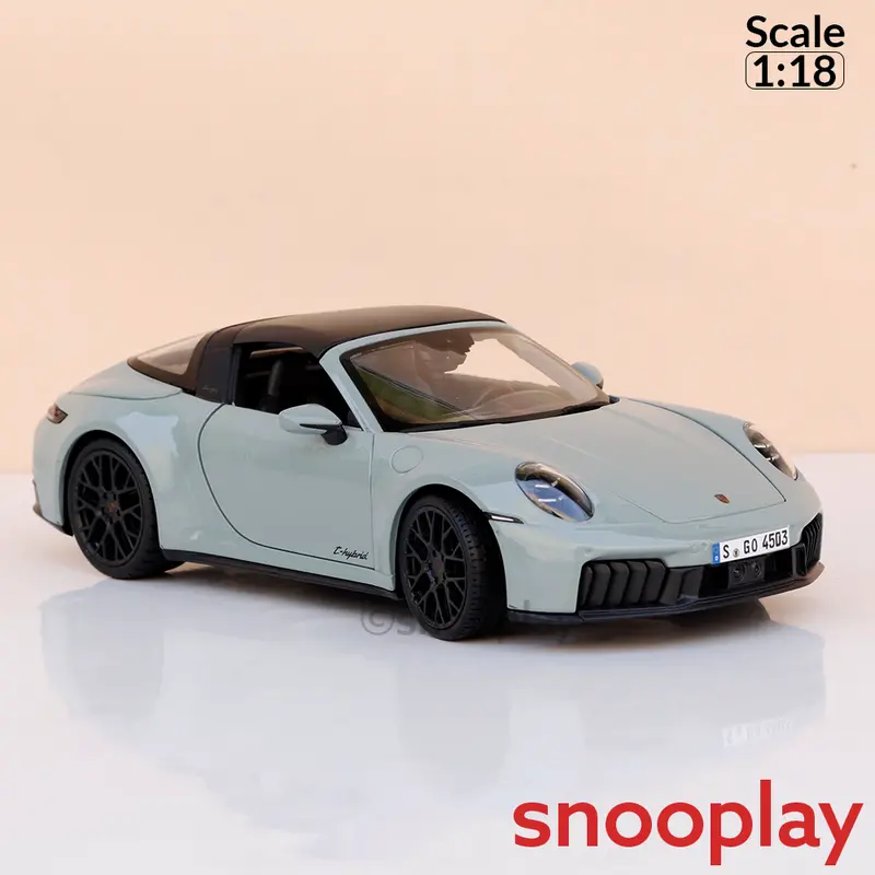 Maisto Original Porsche 911 Targa 4 Gts (992.2) Licensed Diecast Car | 1:18 Scale (14 Years Till Grown Ups) 1