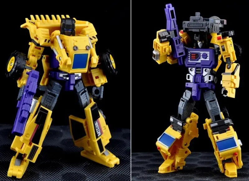 Make Toys Mtcd Giant Series Mixer And Wheel Loader Action Figure 1