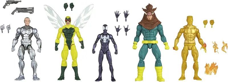 Marvel Legend Spider-Man Vs Villains 5 Pack Action Figure Set 1