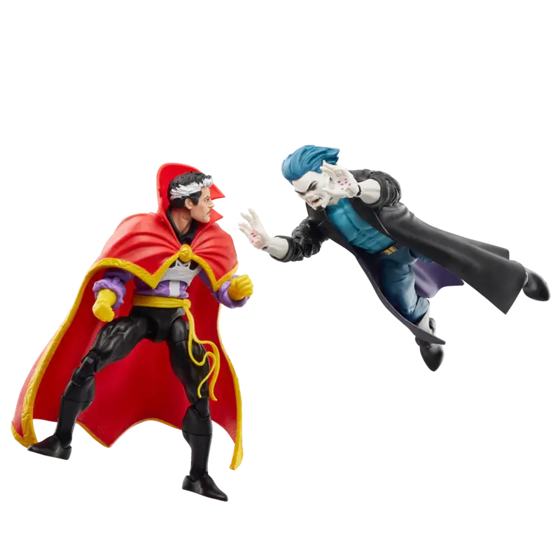Marvel Legend Vhs 90'S Spider-Man The Animated Series Doctor Strange And Morbius Action Figure 1