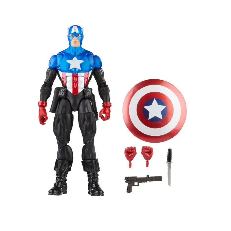 Marvel Legends 60Th Anniversary Avengers Beyond Earth's Mightiest Captain America (Bucky Barnes) Action Figure 1