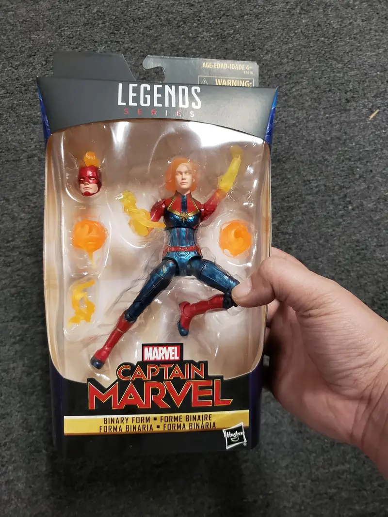 Marvel Legends Captain Marvel Binary Form Walmart Exclusive Action Figure 1