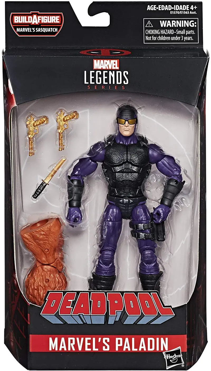 Marvel Legends Deadpool Series Paladin Sasquatch Baf 1