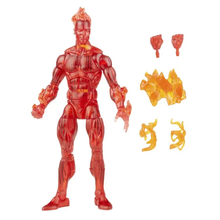 Marvel Legends Vintage Retro Collection Fantastic Four Wave Human Torch Action Figure 1