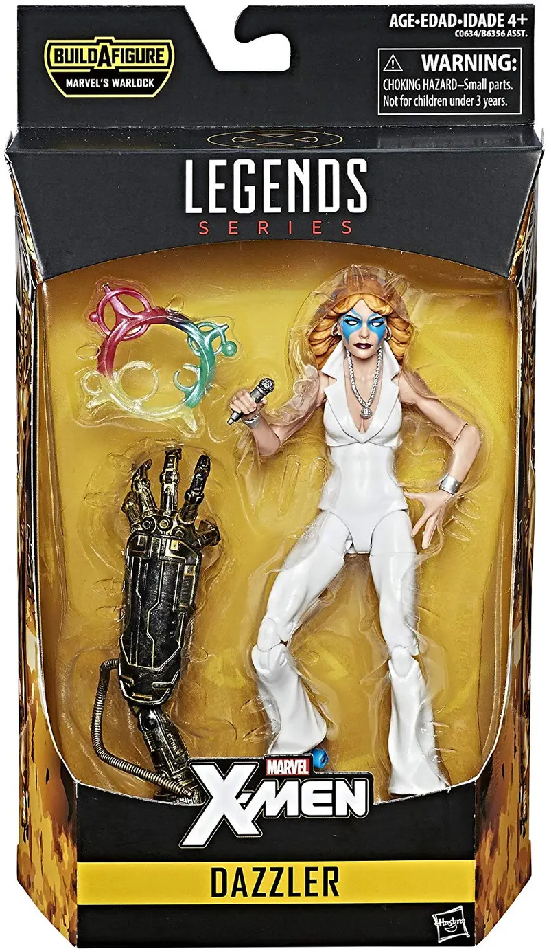 Marvel Legends X-Men Marvel's Dazzler Warlock Baf 1