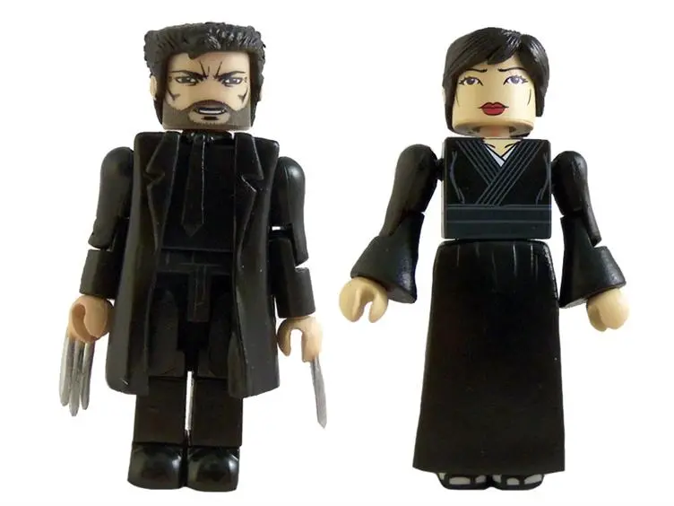 Marvel Minimates The Wolverine Suit And Mariko Yashida Series 52 1