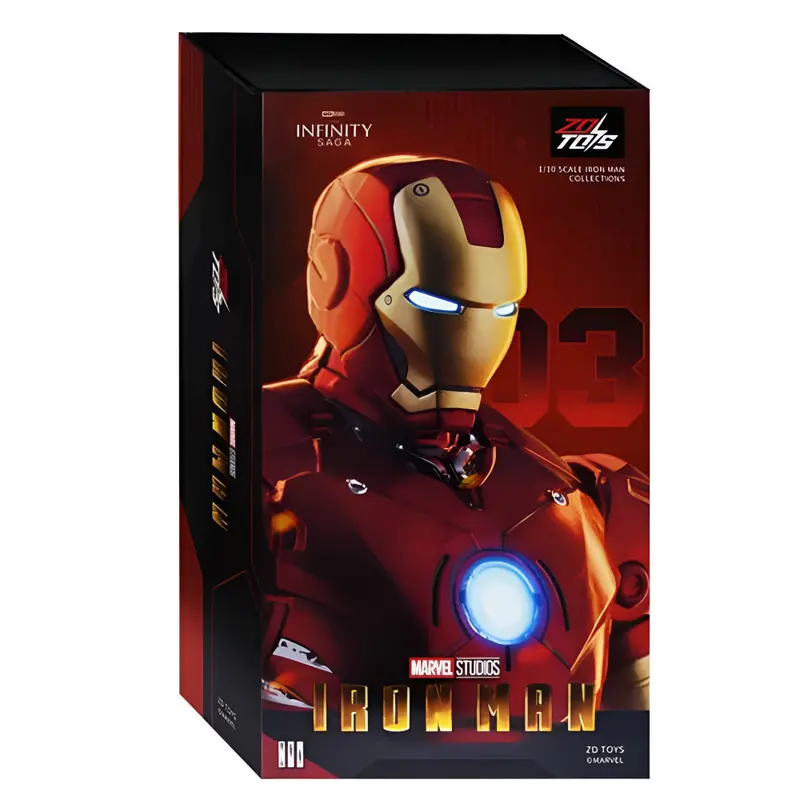 Marvel Original Licensed Ironman Action Figure - Mark3 | 1:10 Scale (15 Years Till Grown Ups) 1
