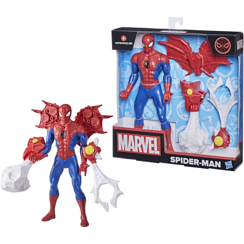 Marvel Original & Licensed Spiderman Action Figure With 3 Accessories (3 Years Till Grown Ups) 1