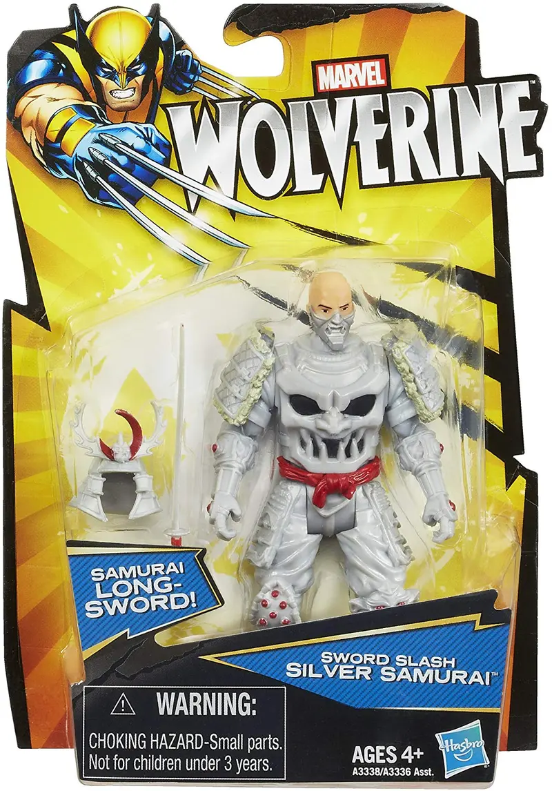 Marvel Wolverine Sword Slash Silver Samurai 3.75 Inch Action Figure 1