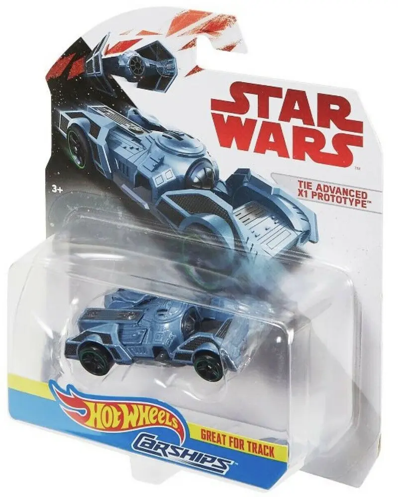 Mattel Hot Wheels Star Wars Darth Vader's Tie Advanced Vehicle Car Ship 1