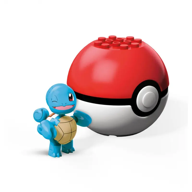 Mega Construx Pokemon Buildable Squirtle Figure & Poke Ball 1