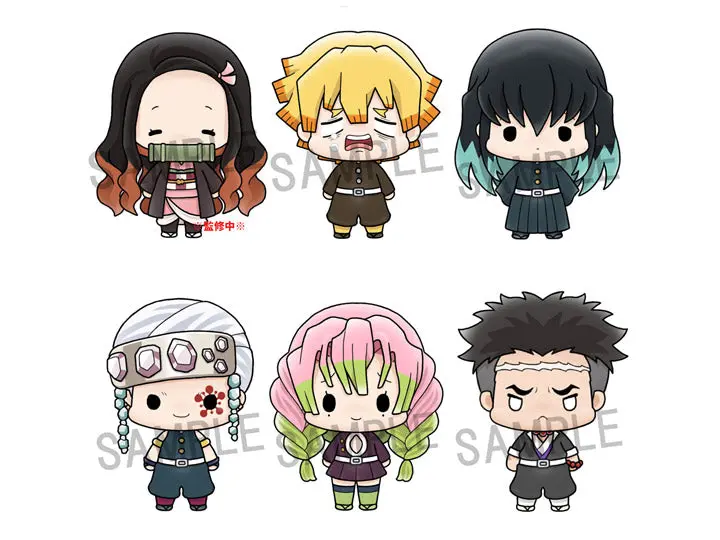 Megahouse Demon Slayer: Kimetsu No Yaiba Chokorin Mascot Vol 3 Trading Figures Box Set Of 6 1