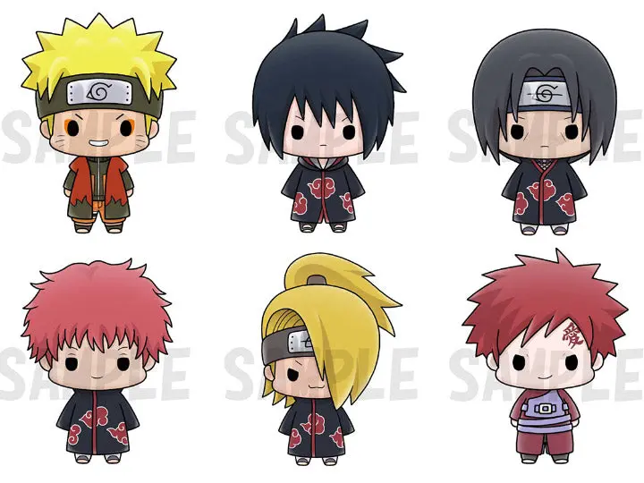 Megahouse Naruto: Shippuden Chokorin Mascot Vol. 2 Trading Figures Box Set Of 6 1