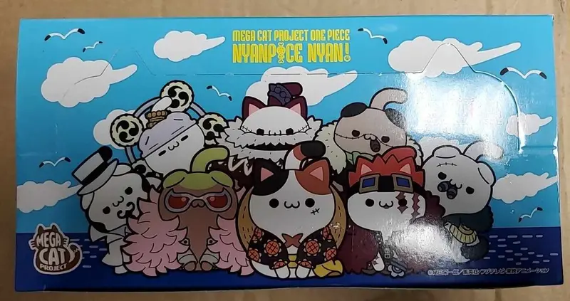 Megahouse One Piece Nyan Piece Nyaan! Luffy With Rivals Ver. Trading Figures Box Set Of 8 Local Only 1