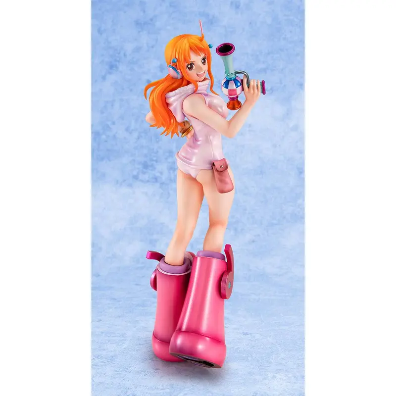 Megahouse Pop Portrait Of Pirate One Piece Evolutionary History Nami Statue Figure 1