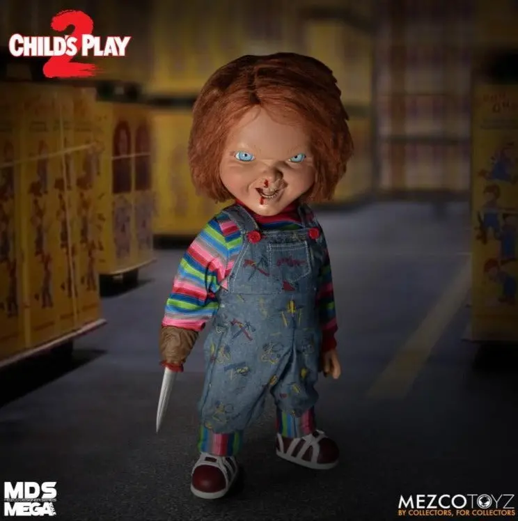 Mezco Toyz Designer Series Child's Play 2 Mega Scale Talking Chucky Action Figure 1