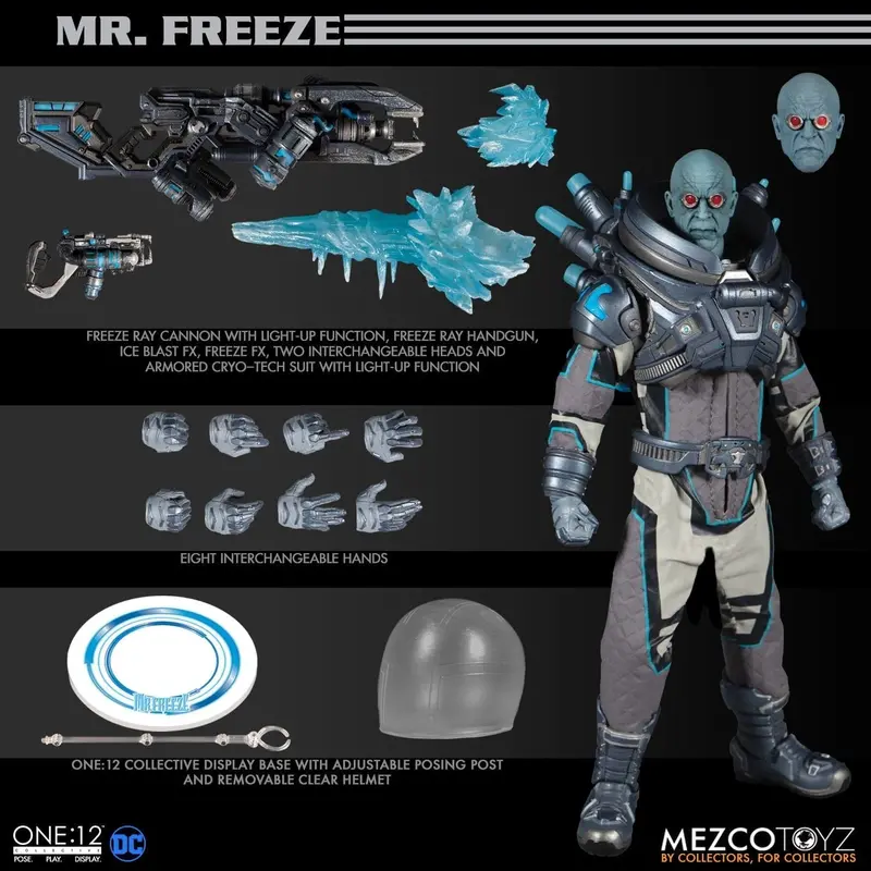 Mezco Toyz One:12 Collective Mr. Freeze Deluxe Edition Action Figure 1