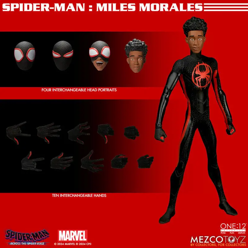 Mezco Toyz One:12 Collective Spider-Man Miles Morales Action Figure 1