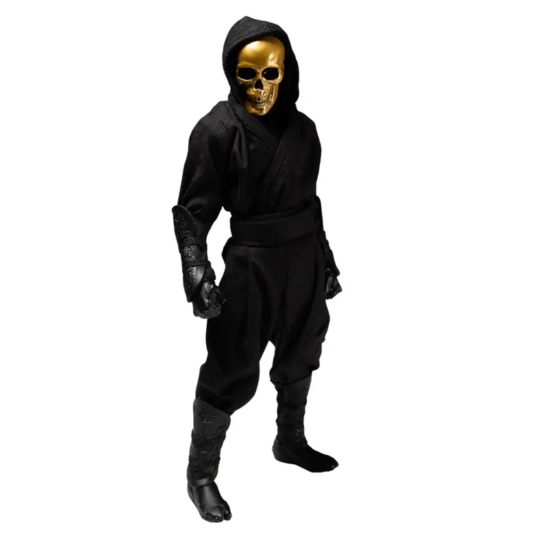 Mezco Toyz One:12 House Of The Golden Skulls: Gold Skull Ninja Action Figure Sdcc 2020 Exclusive 1