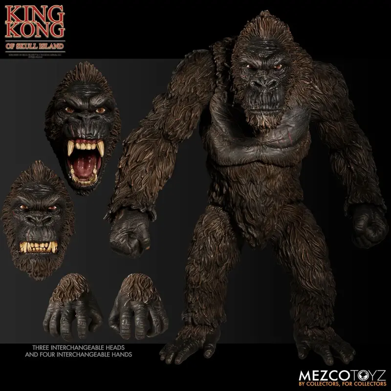 Mezco Toyz Ultimate King Kong Of Skull Island Action Figure 1