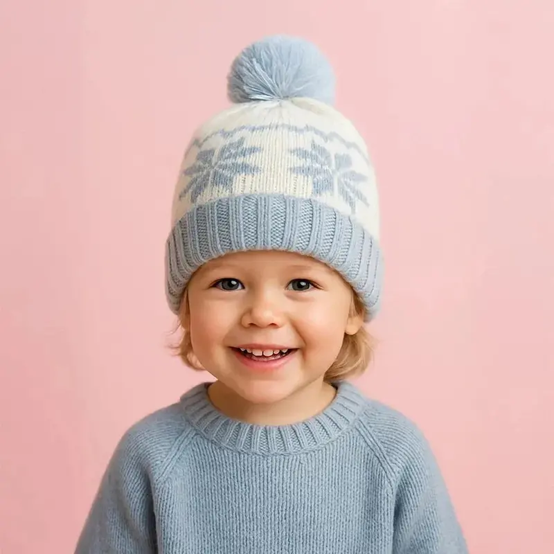 Mi Arcus 100% Cotton Jacquard Knit Cap 1