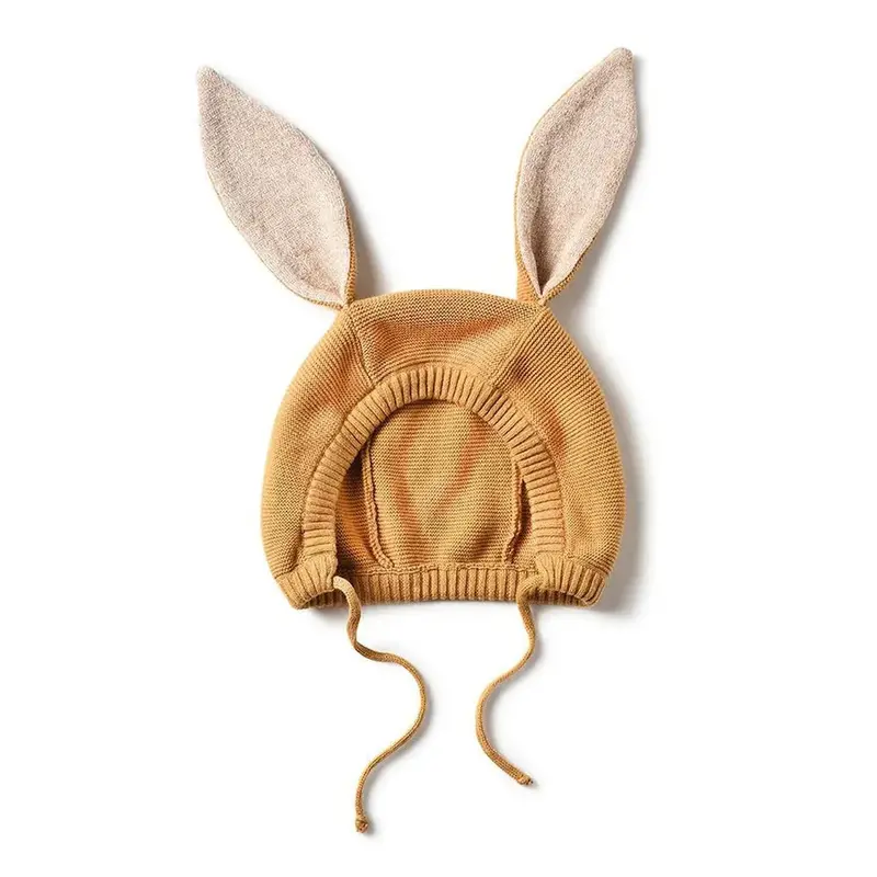 Mi Arcus Cotton Knitted Cap - Bunny 1