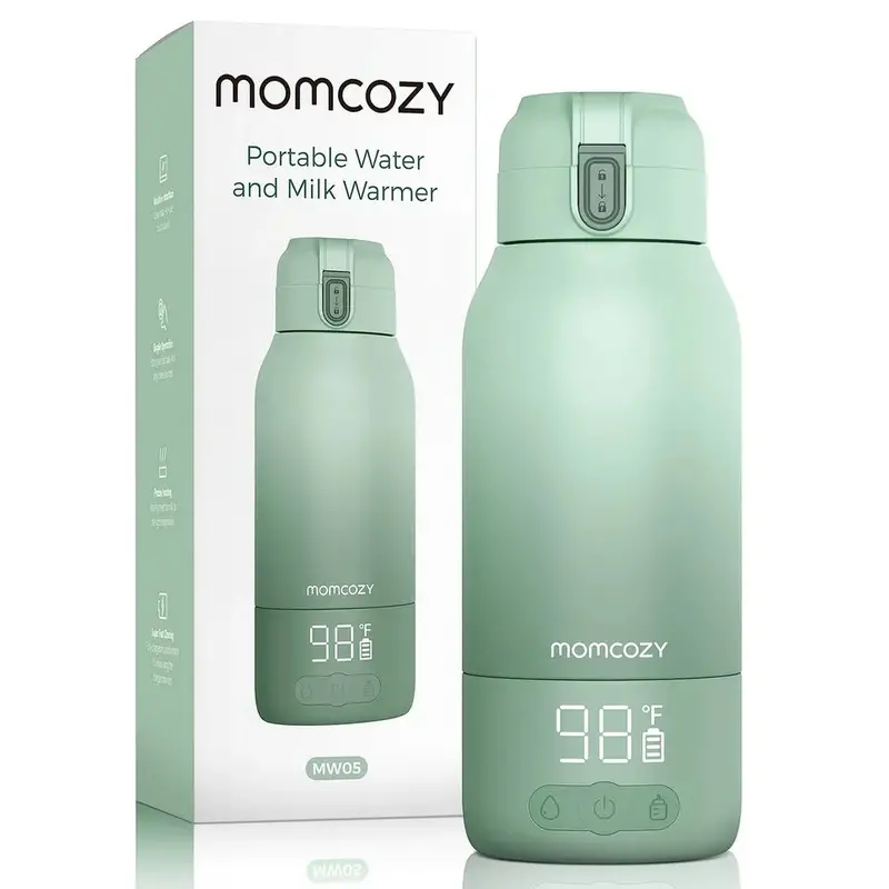 Momcozy Sterilizers & Warmer Portable Breast Milk & Water Warmer | Green 1