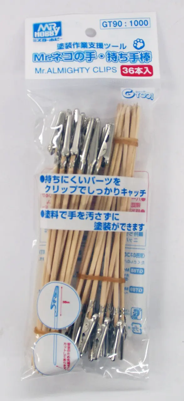Mr. Hobby Mr. Almighty Clips Pack Of 36 Clips Gt90 1