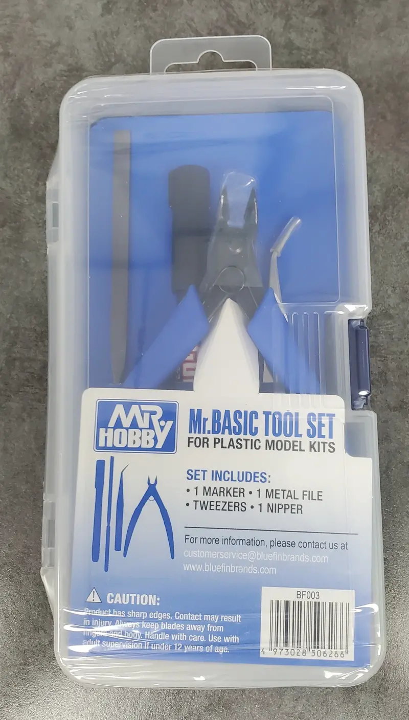 Mr. Hobby Mr Basic Tool Set For Plastic Model Kits Bf003 1