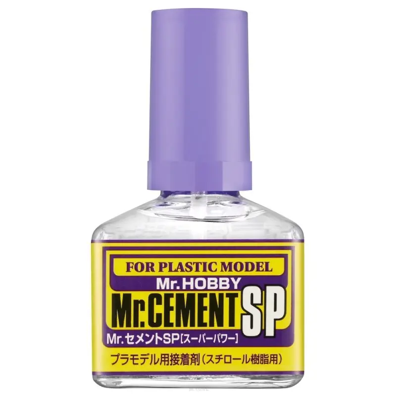 Mr. Hobby Mr. Cement Sp (Super Power Quick Dry) 40Ml Paint Bottle Mc131 1