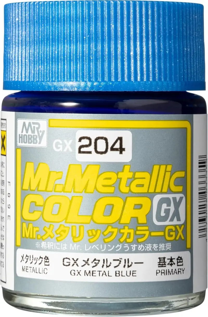 Mr. Hobby Mr. Color Gx Gx204 Metal Blue 18Ml Bottle 1