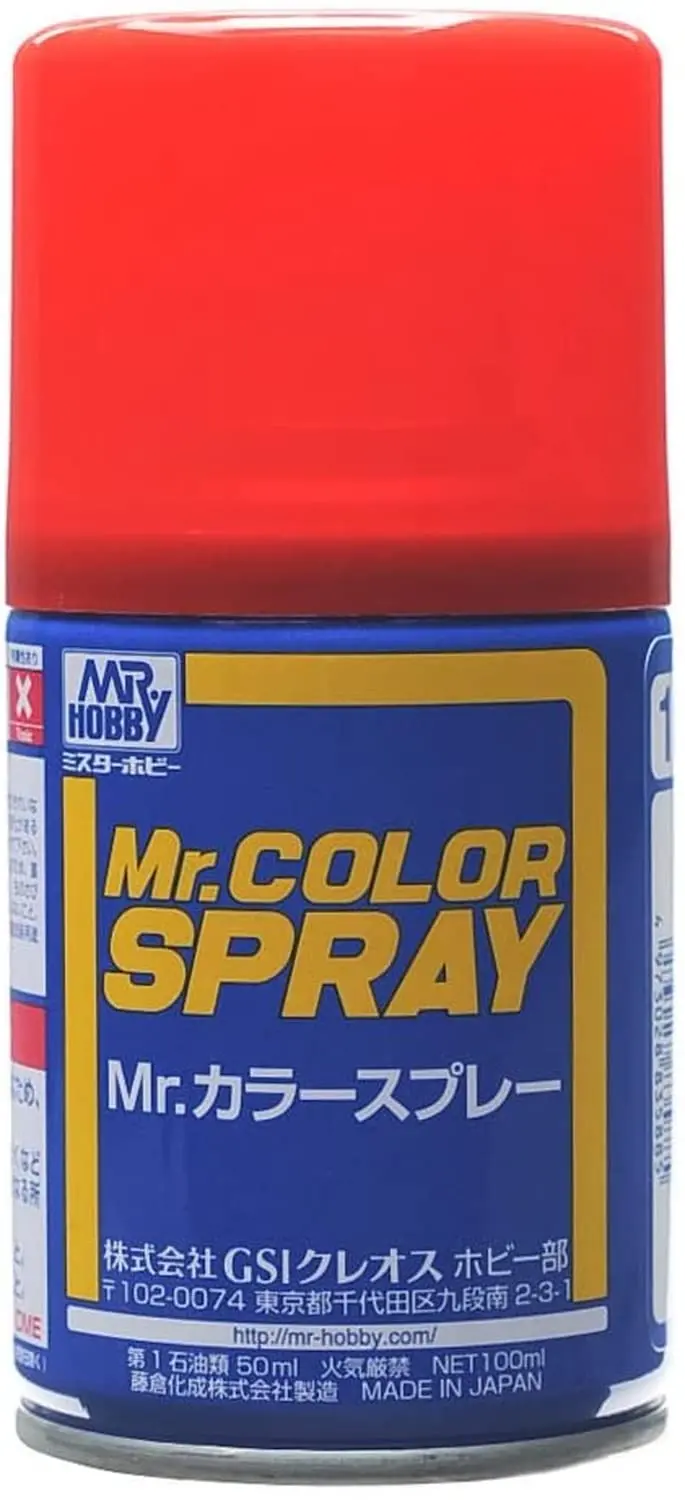 Mr. Hobby Mr. Color Spray S-108 Character Red 40Ml Spray Can 1
