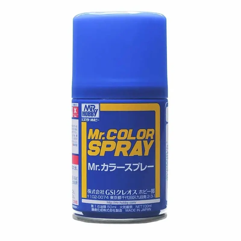 Mr. Hobby Mr. Color Spray S-65 Gloss Bright Blue 100Ml Spray Can 1