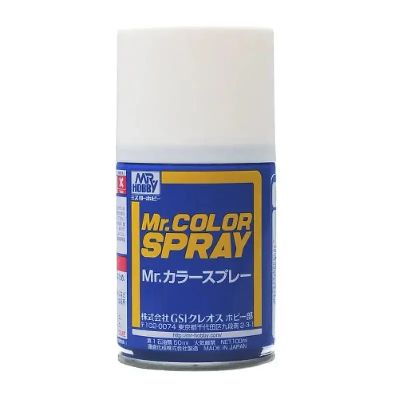 Mr. Hobby Mr. Color Spray S-69 Gloss Off White 100Ml Spray Can 1