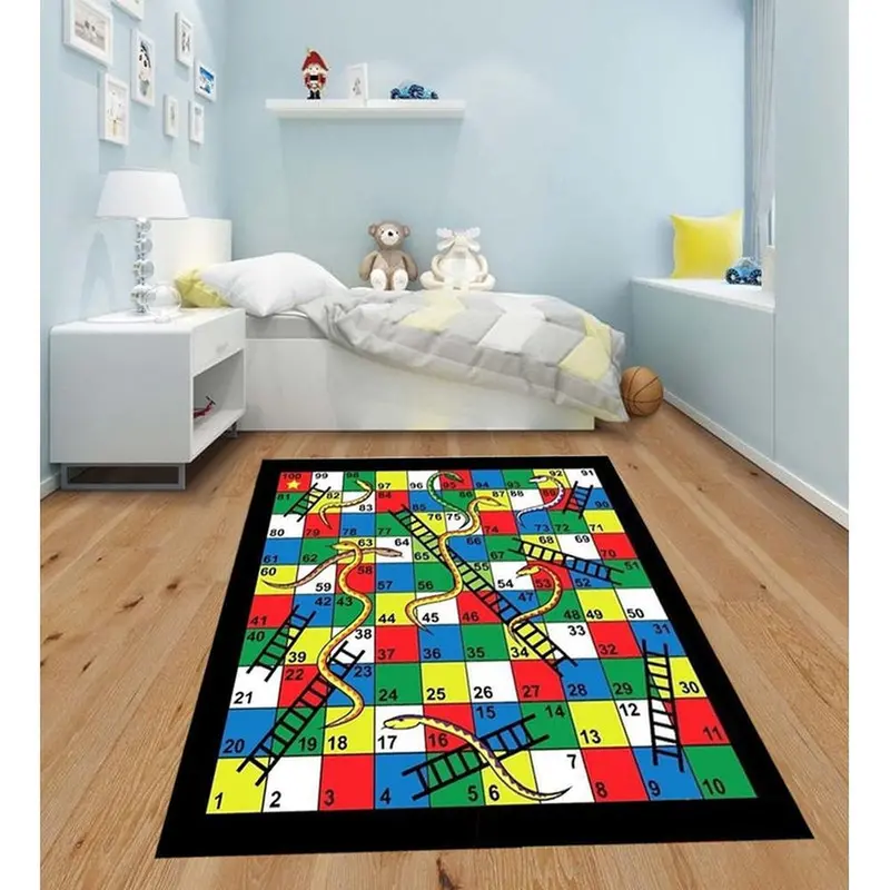 Muren 4X4 Feet Foldable Snake & Ladder Floor Mat (4 Years Till Grown Ups) 1