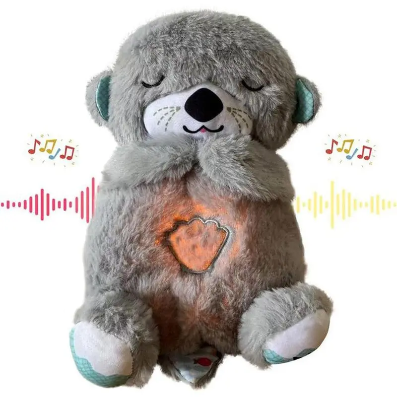 Muren Portable Plush Toy With Music, Lights & Rhythmic Breathing (6 Months - 7 Years) | Assorted Colors 1