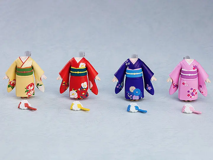 Nendoroid More Dress Up Coming Of Age Ceremony Furisode Box Set Of 4 1