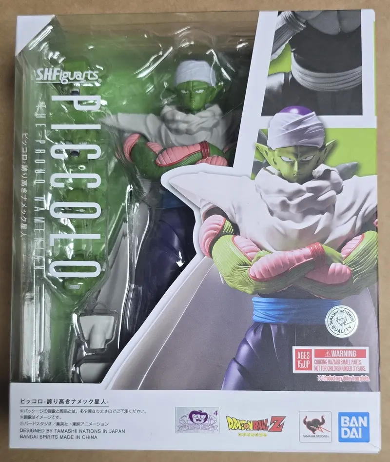 *Open Box* S.H. Figuarts Dragon Ball Z Piccolo The Proud Namekian Action Figure 1