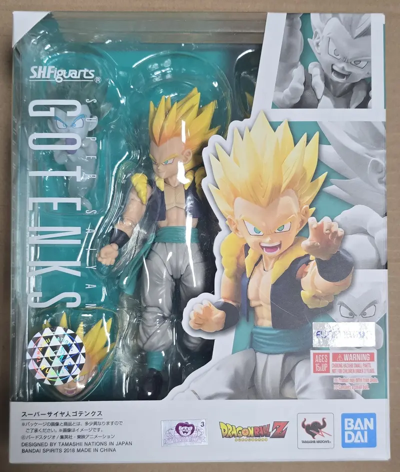 *Open Box* S.H. Figuarts Dragon Ball Z Super Saiyan Gotenks Action Figure 1