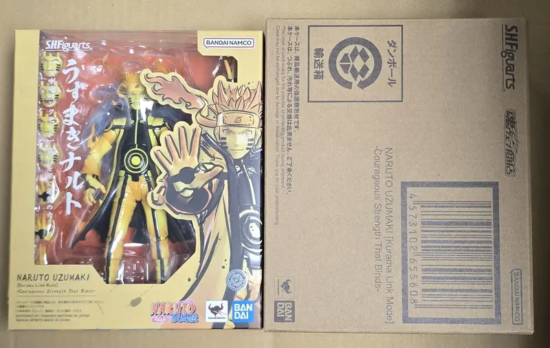 *Open Box* S.H. Figuarts Naruto Uzumaki (Kurama Link Mode) -Courageous Strength That Binds- Action Figure 1