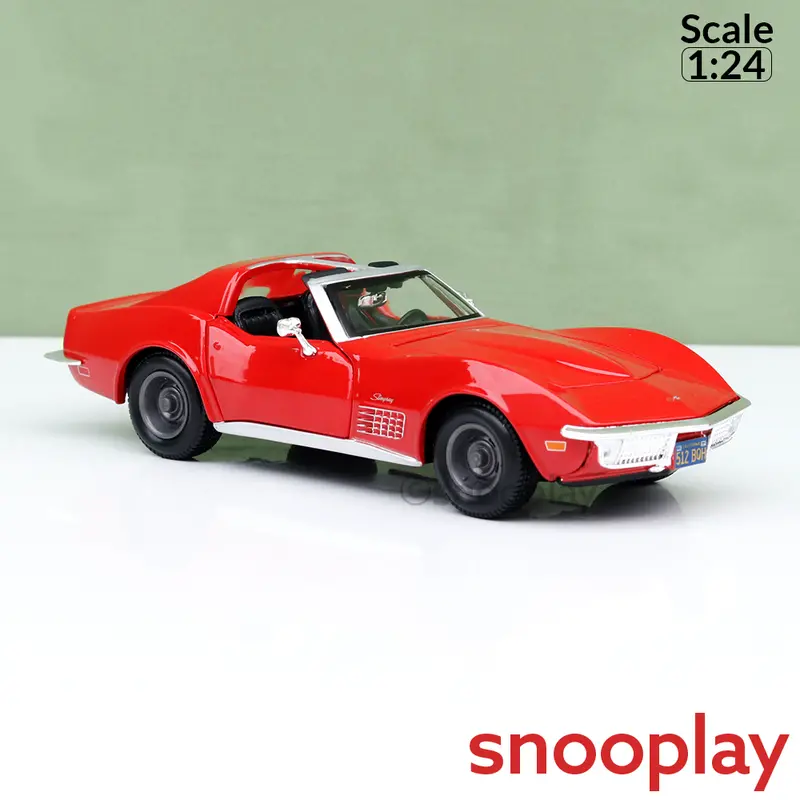 Original 1970 Corvette Licensed Diecast Car | 1:24 Scale (14 Years Till Grown Ups) 1