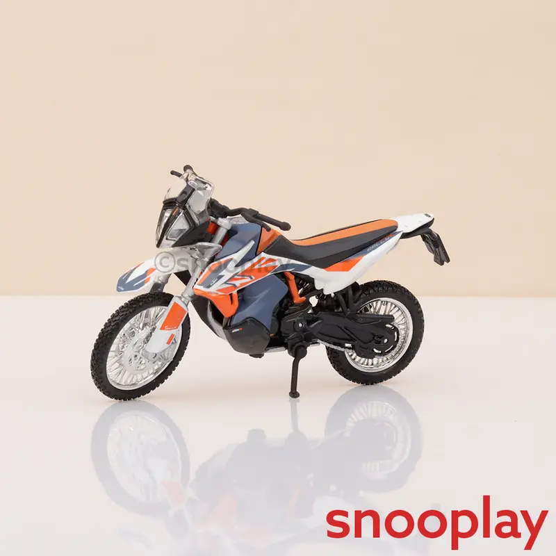 Original Ktm 790 Adventure R Rally Licensed Diecast Bike | 1:18 Scale Model (14 Years Till Grown Ups) 1