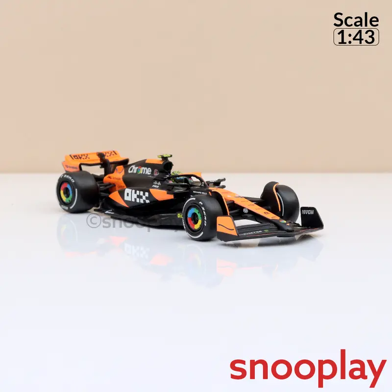 Original Mclaren Mcl38 - Miami Grand Prix 2024 Licensed Diecast Car | 1:43 Scale (14 Years Till Grown Ups) 1